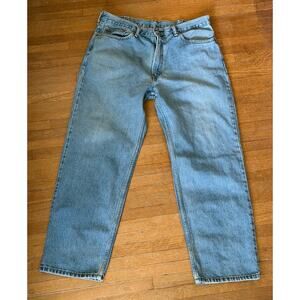 Levi's 550 Men's 38x30 Relaxed Fit Light Stonewash Wash Jeans